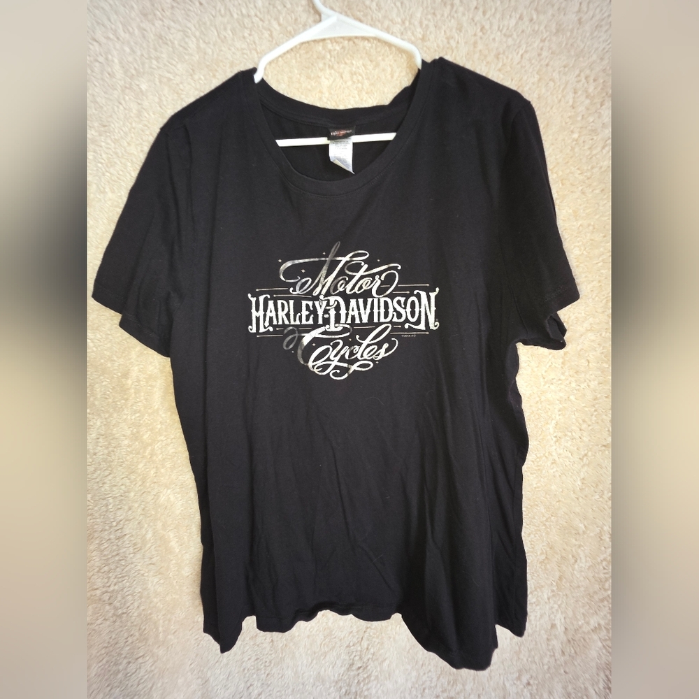Harley-Davidson Black T-Shirt - Picture 1 of 4